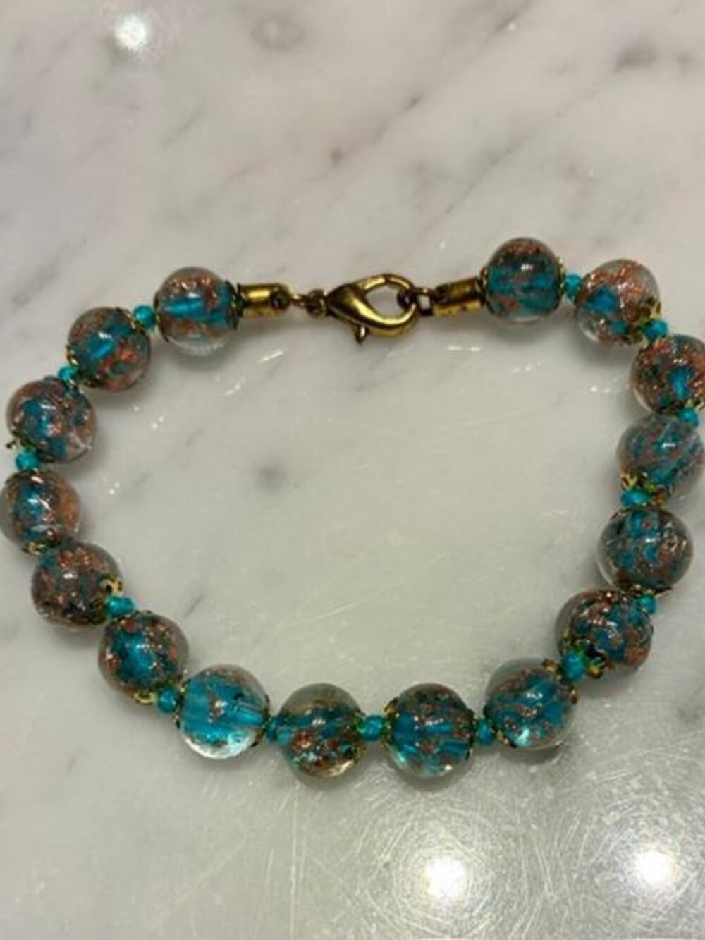 Glass Bead Bracelet from Paris